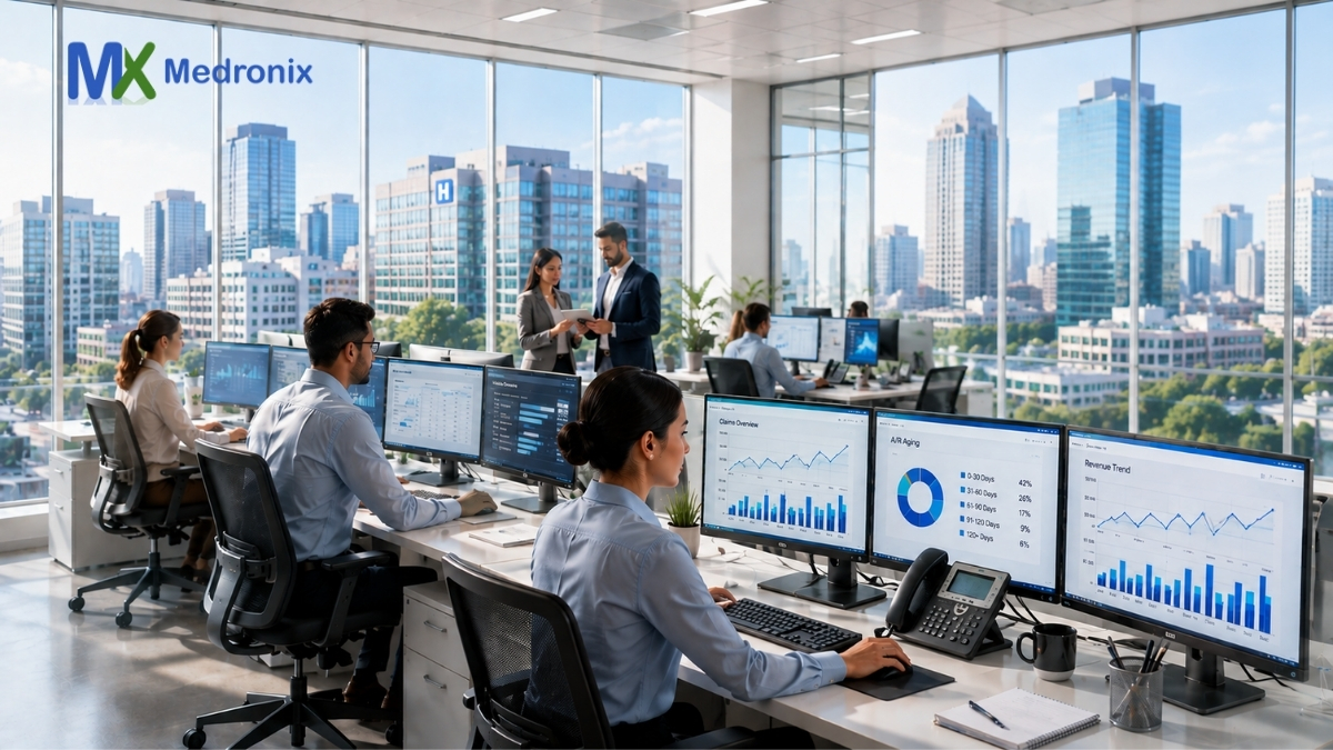 Revenue cycle Management hero section